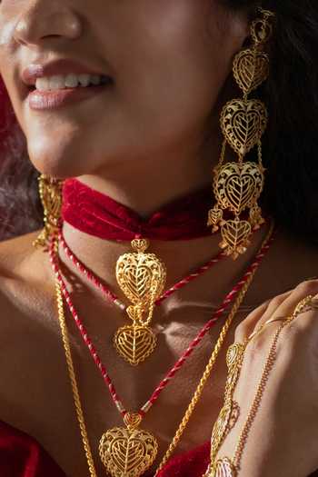 Manner Rakaan Mini Heart Pendant Necklace 