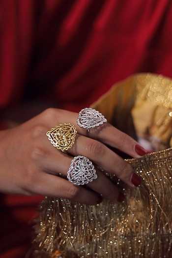 Manner Silver Rakaan Adjustable Ring 