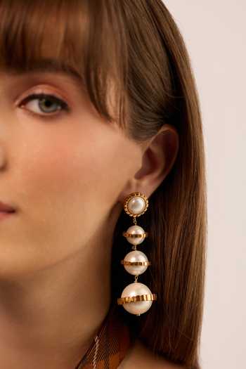 Anaash_White Pearls Reign Embellished Drops _Online_at_Aza_Fashions
