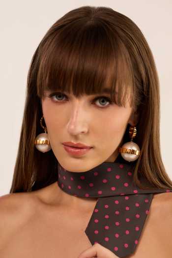 Buy_Anaash_White Pearls Dynasty Embellished Hoops _Online_at_Aza_Fashions