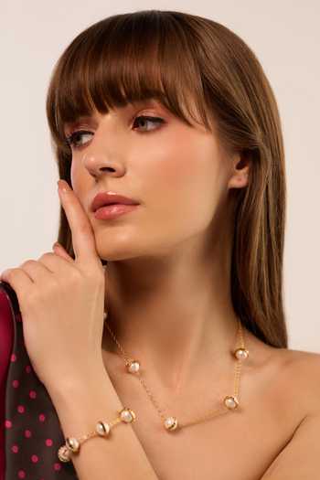 Anaash Aura Pearl Embellished Bracelet 