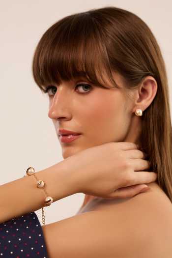 Anaash Aura Pearl Embellished Bracelet 