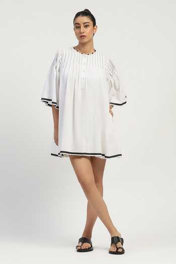 ABRAHAM AND THAKORE Cotton Dress 