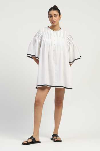 ABRAHAM AND THAKORE Cotton Dress 