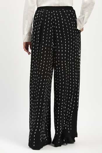 Abraham And Thakore Ombre Stab Stitch Trouser 
