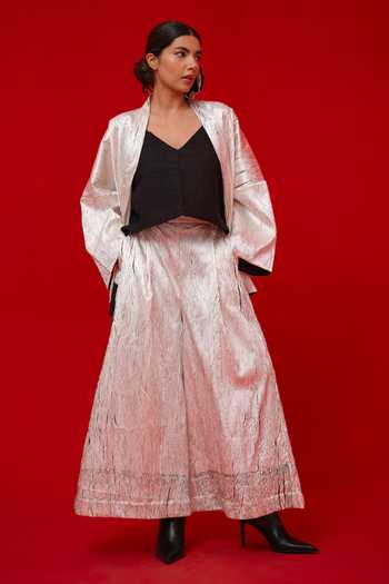 Stoique Muse Textured Palazzo 