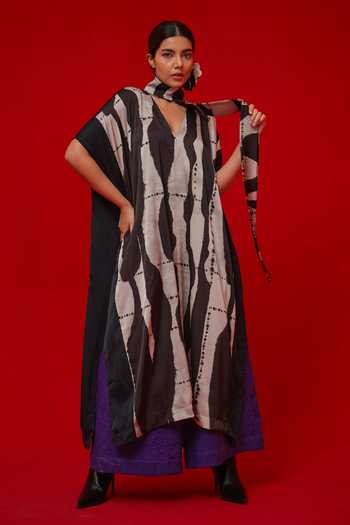 Stoique Stem Crushed Cotton Palazzo 