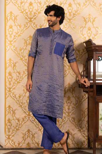 17:17 By Simmi Saboo Shimmer Straight Kurta 