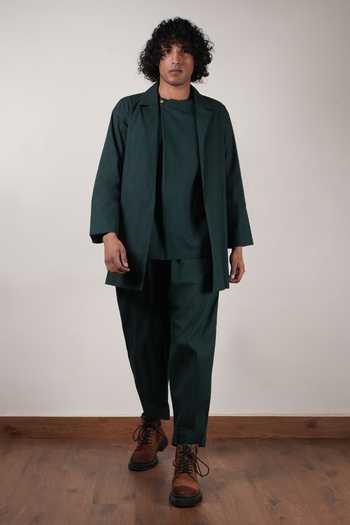 MATI Roots Green Collared Jacket 