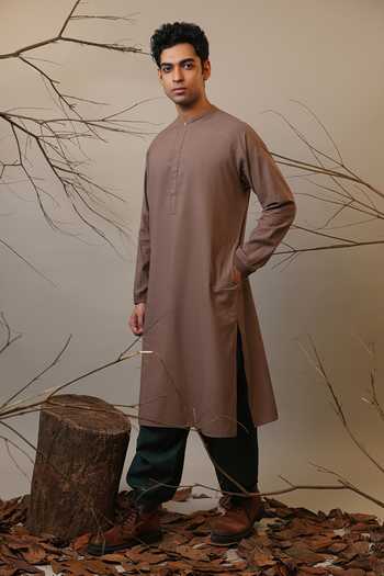 Buy_MATI_Green Cotton Roots Baggy Pant _Online_at_Aza_Fashions