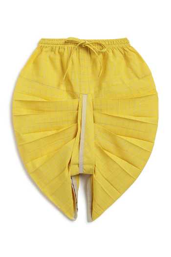 Buy Tiber Taber Green Cotton Zari Jacquard Kurta And Dhoti Pant Set Buy_Tiber Taber_Green Cotton Zari Jacquard Kurta And Dhoti Pant Set