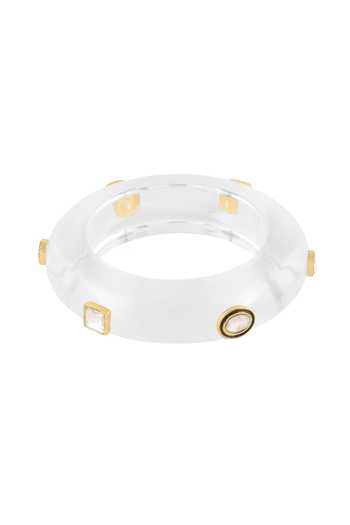 Mnsh Polki Resin Bangle - Single Pc 