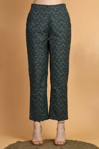 Jhambthreads Red Muslin, Cotton V-neck Printed Kurta And Pant Set Online at Aza Fashions Jhambthreads_Red Muslin, Cotton V-neck Printed Kurta And Pant Set _Online_at_Aza_Fashions