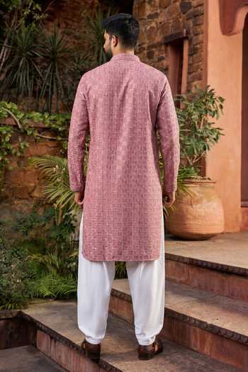 Jhambthreads Embroidered Kurta Set 