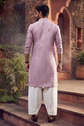 Jhambthreads Embroidered Yoke Kurta Set 