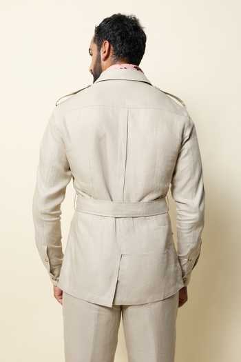 House Of Three Linen Gurkha Trouser 