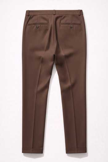 Buy_House Of Three_Brown Cotton, Corduroy Gurkha Trouser _Online_at_Aza_Fashions
