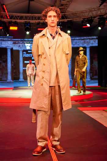 Shop_House Of Three_Beige Linen The Indian Trench Coat 