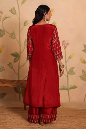 Pouli Pret Layla Zardozi Embroidered Kurta Set 