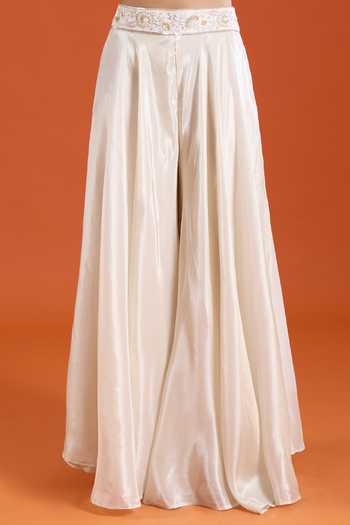 Samyukta Singhania Blue Viscose Shawl , Sweetheart Contrast Cape Sharara Set Online at Aza Fashions Samyukta Singhania_Blue Viscose Shawl , Sweetheart Contrast Cape Sharara Set _Online_at_Aza_Fashions