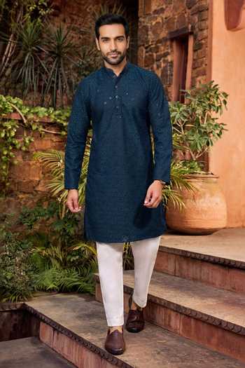 Jhambthreads Embroidered Kurta & Pant Set