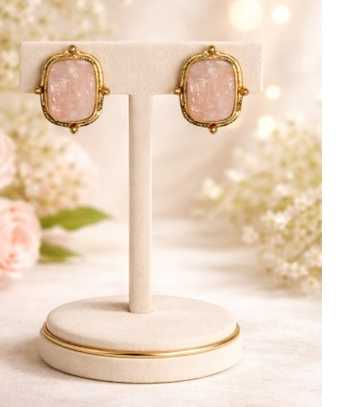 Queens Jewels Trio Semi Precious Stone Earrings 