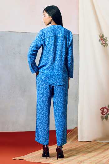 Pooja Rajgarhia Gupta Vis Double Georgette Shirt 