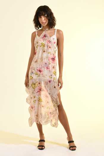 Bhanuni By Jyoti Aether Printed Slit Dress 