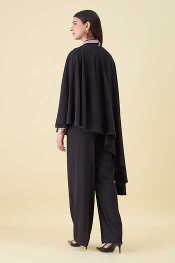 Aakaar Asymmetric Kurta & Pant Set 