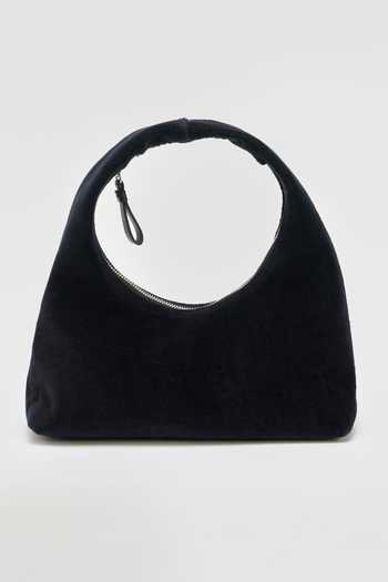 Perona Kathy Velvet Shoulder Bag 