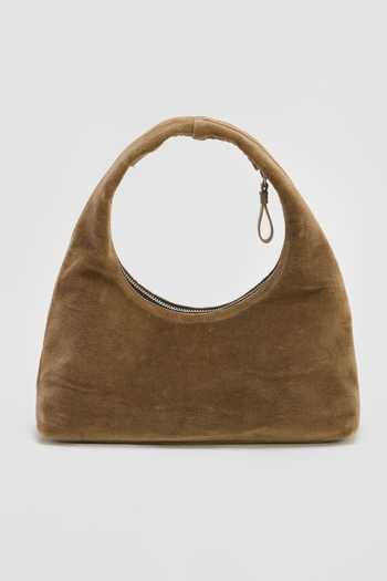 Perona Kathy Velvet Shoulder Bag 