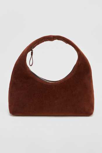 Perona Kathy Velvet Shoulder Bag 