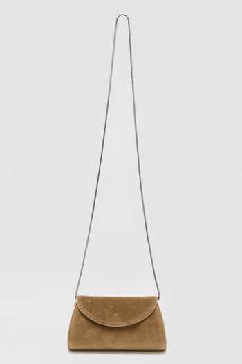 Perona_Beige Chains Darcy Mini Clutch Bag _Online_at_Aza_Fashions