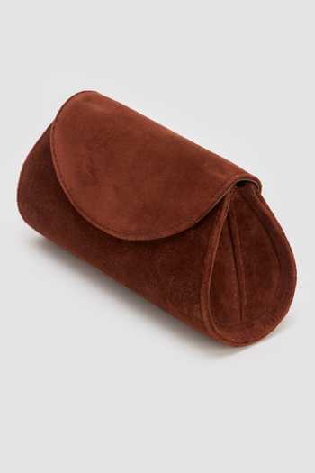 Shop_Perona_Brown Darcy Mini Clutch Bag _Online_at_Aza_Fashions