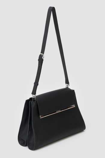 Buy_Perona_Black Jovanne Shoulder Bag _Online_at_Aza_Fashions