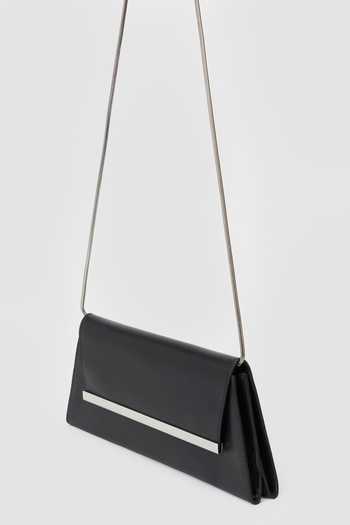 Buy_Perona_Black Cecelia Clutch Bag _Online_at_Aza_Fashions