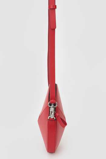 Perona_Red Cho Crossbody Circular Bag _Online_at_Aza_Fashions