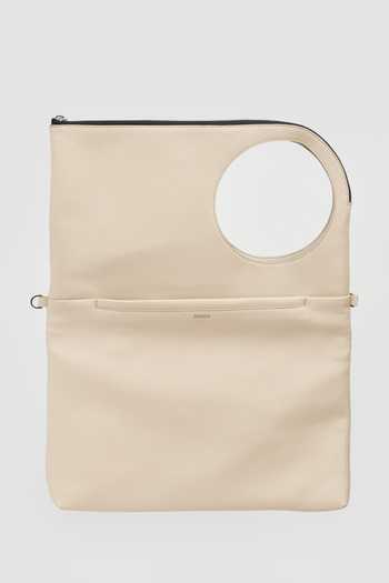 Perona_Cream Alayah Convertible Bag _at_Aza_Fashions
