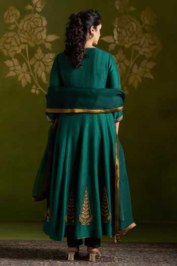 Almaari By Pooja Patel Rochana Embroidered Anarkali Set 