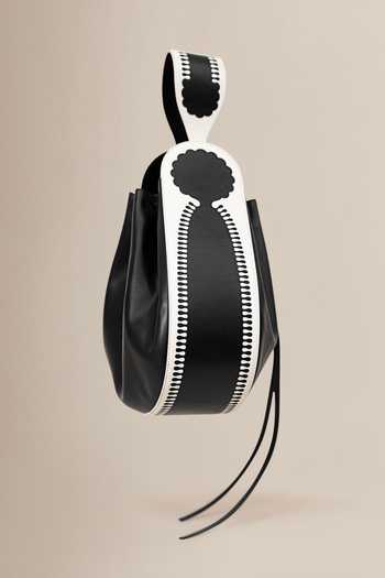 Shop Ampm Black Celina Contrast Strap Handbag Online at Aza Fashions Shop_Ampm_Black Celina Contrast Strap Handbag _Online_at_Aza_Fashions