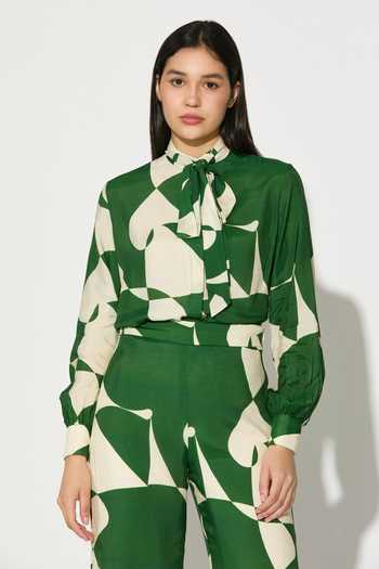 Koai Abstract Print Shirt 