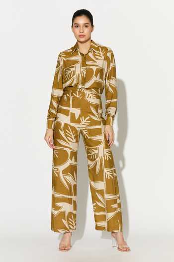 Koai Leaf Print Pant 