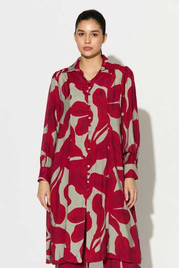 Koai Floral Print Kurta