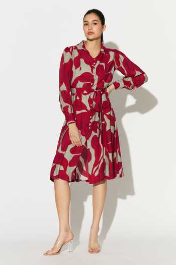 Koai Floral Print Dress 