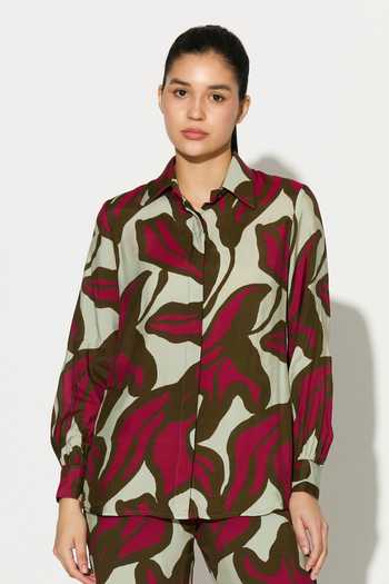 Koai Floral Print Shirt 