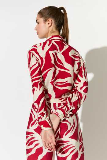 Koai Muslin Cotton Silk Printed Shirt 