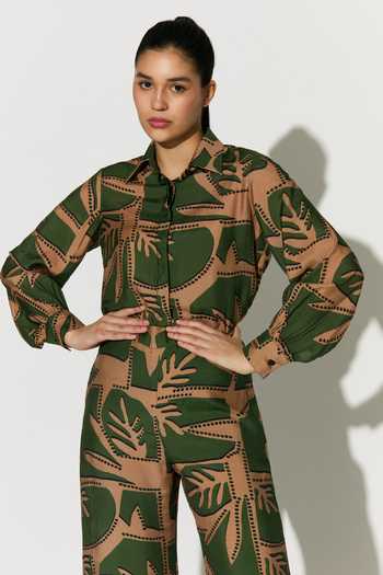Koai Abstract Print Shirt 