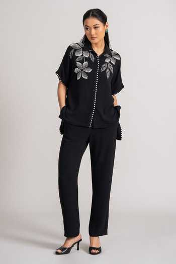Namrata Joshipura Placed Floral Pattern Shirt & Pant Set 
