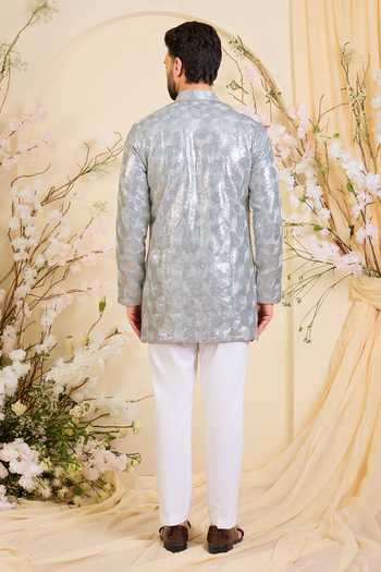 Kasbah Sequin Georgette Short Kurta  