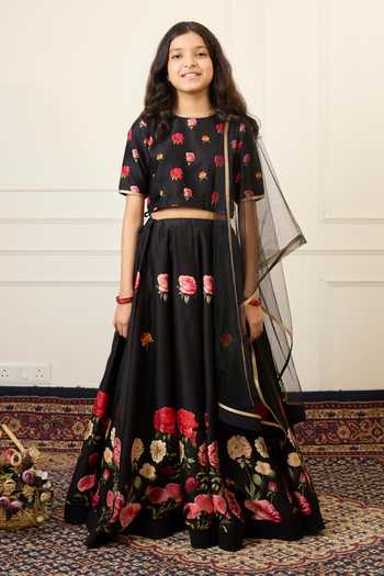 Mamma Plz Printed Lehenga Set 